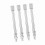100mm Chrome Valve Extension Rod Set 2