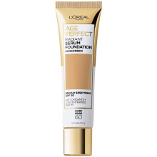 L'Oreal Paris Age Perfect Strålande Serum Foundation SPF 50, Ivory Beige, 1 Ounce
