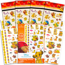 Disney Der König der Löwen Aufkleber und Tattoos Party Set ~ Über 200 temporäre Tattoos und Aufkleber