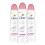 Dove Dove Advanced Care Déodorant Anti-transpirant Spray Poudré Doux 3 Compte 1