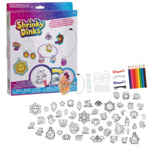 Just Play Set di Astrologia Shrinky Dinks, 50 Pre-Cut, Attività Creativa per Bambini, Giocattoli per 5 Anni e Oltre