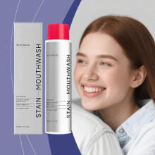 2x HOT Stain Whitening Mouthwash, Gunk Removing Mouthwash for Fresh Breath, Hydrogen Peroxide Mouthwash to Promote Whiter Teeth, Peroxide Rinse.