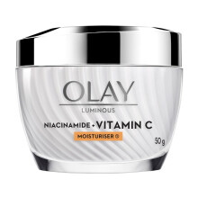 Olay Vitamin C Face Cream With Niacinamide L Even Glow & Smooth Texture L Normal, Oily, Dry & Combination Skin L Parabens & Sulphate-Free L 50G