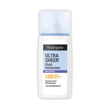 Neutrogena Ultrasheer Age Shield Fluid Sunscreen Spf 50+ Pa++++ | Reduces Dark Spots & Uneven Skin Tone | No White Cast | Lightweight Non-Greasy Formu