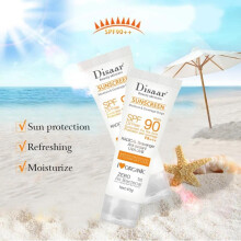 (2PCS) High SPF Facial Body Sunscreen Sun Cream Sunblock Skin Moisturizer Nourishing UV Protective Cream Anti Sun Face Protection Cream 100ml