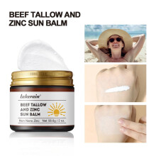 (green) Beef Tallow and Zinc Sun Balm Sun Protection Moisturizing Antioxidant Skin Care