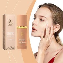 (3pcs) Moisturizing Sunscreen Foundation Medium SPF50+ Waterproof Oil-Control Lightweight Matte Long Lasting Nourish Liquid Foundation