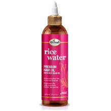Difeel Rijstwater Premium Haarolie 8 oz. - Versterkende Rijstwater Bevochtiger voor Haar
