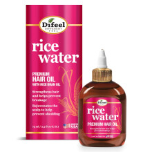 Difeel Rice Water Premium Haarolie 2,5 oz. - Versterkende Rice Water Moisturizer voor Haar