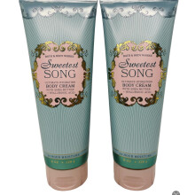 Bath & Body Works Sweetest Song Körpercreme 8 Unzen, 2er Pack
