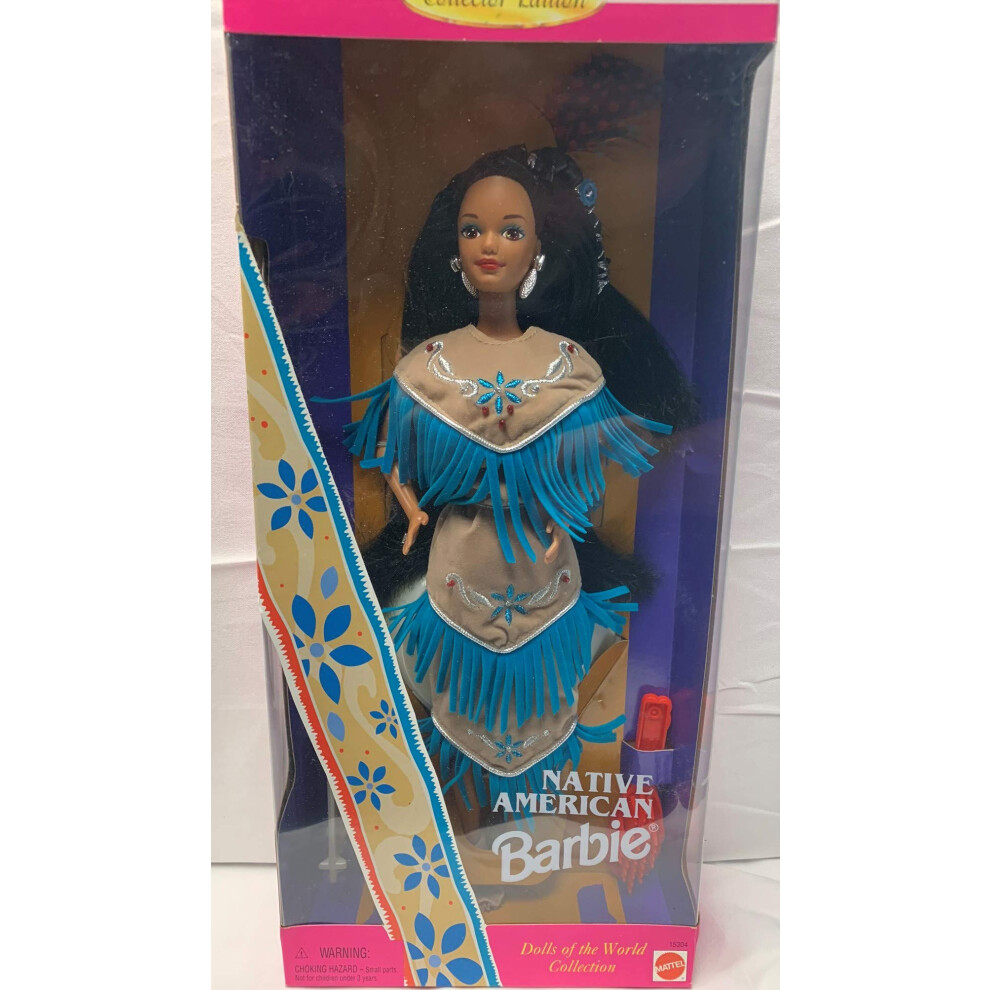 Barbie Native American Turquoise/Dark