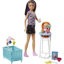 Barbie Babysitters Inc. Fütterungs-Spielset