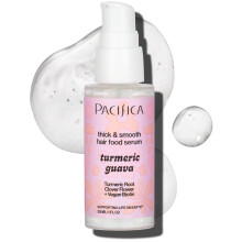 Pacifica Invisible Calming Hair Serum, Frizz Control & Hair Thickening Treatment - Turmeric & Guava Leave-In Scalp Serum with Peptides, Biotin & Caffe