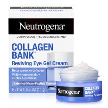 Neutrogena Collagen Bank Reviving Eye Cream, Under Eye Cream, Helps Preserve Collagen, Visibly Improves Dark Circles, Puffiness, Fine Lines, Texture,