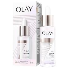 Olay 7In1 Ultra-Light Face Serum | Niacinamide, Vitamin C, Collagen Peptides | Fights 7 Issues For Smooth & Glowing Skin | Normal To Oily Skin | Derma