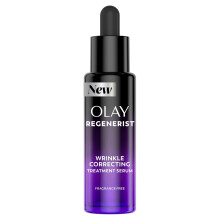Olay Regenerist Resurfacing Retinol Serum, Renew, Anti-Wrinkle Serum for Women, Anti-Aging Skin Care, Advanced Night Repair, Fragrance-Free, Hexa-Repa