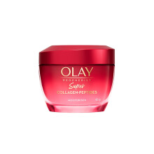 Olay Cream Regenerist Super Collagen Peptides Moisturizer For Firmer & Lifted Skin, Visibly Reduces 5 Signs Of Ageing, Luxuriously Soft Texture, All S