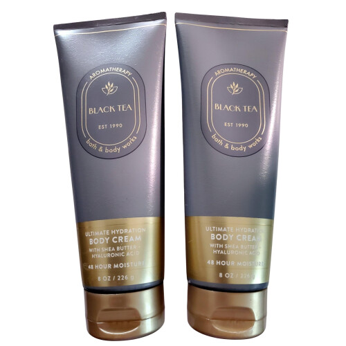 Bath & Body Works Bath & Body Works Aromatherapy Black Tea Ultimate Hydration Body Cream 8 oz 2-pack