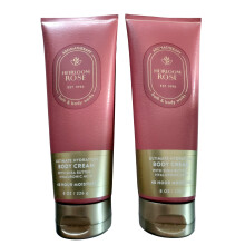 Crema Corporal Hidratante Aromaterapia Heirloom Rose 8 Oz Pack de 2