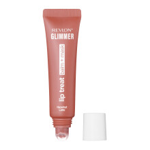 Revlon Glimmer Baume à Lèvres + Masque, Traitement Peptidique Hydratant, 006 Latte Noisette, 0,4 fl oz