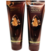Bath & Body Works Chocolate Amber Ultimate Hydration Body Cream 2-pack 8 oz