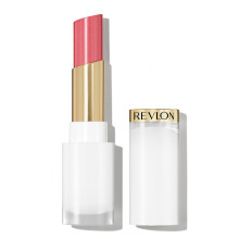 REVLON Super Lustrous Glass Shine Balm, Hydraterende Getinte Lippenbalsem met Hyaluronzuur, Medium Roze Lipstick