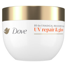 Mascarilla para el cabello Dove Radical Recovery 10 en 1 1ud Reparación UV & Brillo 9.2 oz