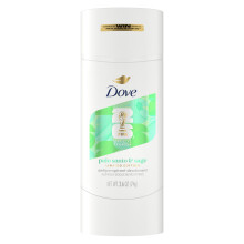 Dove Palo Santo & Sage Antiperspirant Stick - 72H Sweat & Odor Protection, Pro-Ceramide Technology, Alcohol-Free, FIFA Limited Edition Design, 2.6 oz