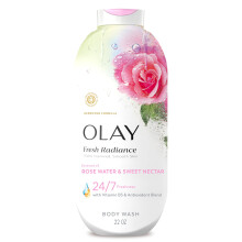 Olay Duschgel för kvinnor, Fresh Radiance, 24/7 hudvänlig fräschör