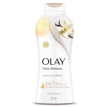Olay Duschkräm för kvinnor, Ultra Moisture, 24/7 Fuktbarriärreparation, Hydrerande Formel för Hälsosam Mjuk Hy