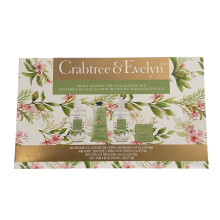 Crabtree & Evelyn Coffret Huile d'Amande Douce (Gel Douche 8.4 fl oz, Crème Mains 3.5 oz, Lotion Corps 8.4 fl oz, Savon 3.5 oz)