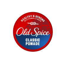 Old Spice Hair Pomade for Men, Healthy & Strong with Vitamin E & Biotin, Men's Hair Styling Pomade, Medium Hold, Matte Finish, 2.22 oz