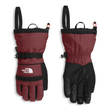 The North Face Women's Montana Ski Glove | Heavily Insulated, Water & Wind Resistant, Touchscreen Compatible, Adjustable Shockcord Hem, Sumac, X-Large