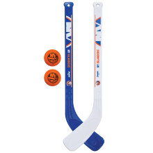 Franklin Sports New York Islanders NHL Mini Hockey Stick Set - Team Knie Hockey Stick en Bal Set