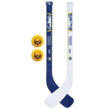 Juego de Palo de Mini Hockey de Franklin Sports Buffalo Sabres - Set de Palo y Pelota de Hockey