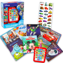 Disney Me Reader Electronic Book Bundle ~ Pixar Books Including Cars, Monster's Inc. and More | Disney Set with 350+ Toy Story Stickers for Kids