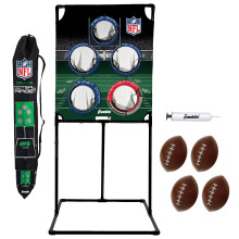 Franklin Sports NFL Fotbollsmål Toss Spel - Roligt för Barn + Vuxna med 4 Mini Fotbollar