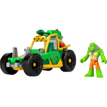 Fisher-Price Imaginext DC Super Friends Toy Killer Croc Figure & Buggy Car with Projectile Launcher for Pretend Play Kids Ages 3+ Years