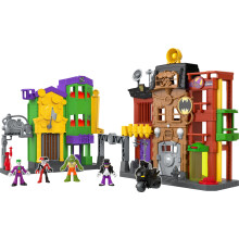 Fisher-Price Imaginext DC Super Friends Batman Spielset, Crime Alley mit Figuren für 3+ Jahre