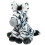 Douglas Douglas Zadie Weicher Zebra Plüschtier - 25 cm 1