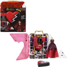 Mattel Disney Descendants: The Rise of Red Kleiderschrank mit exklusiver Puppe, Kleidung & Zubehör