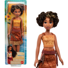 Mattel Disney Moana 2 Loto Modepuppe mit 2 Accessoires, abnehmbares Outfit mit Gürtel & Axt