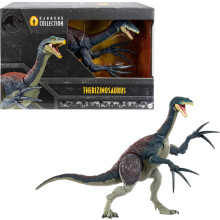 Mattel Jurassic World Dominion Hammond Collection Therizinosaurus Dinosaur Figur mit 25 Gelenken