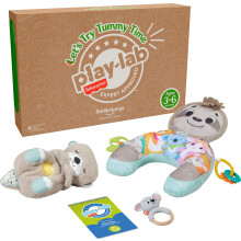 Fisher-Price Baby Spielset Lets Try Tummy Time, Entwicklungs-Spielzeug für Babys ab 3+ Monaten
