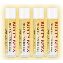 Burt's Bees Rescue Balm Unscented Lip Balm, With Antioxidant-Rich Turmeric, 100% Natural Origin (4)