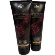 Bath & Body Works Men's Nocturnal Rose Ultimate Hydration Body Cream 8 Ounces Pack of 2
