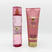 Set de 2 Piezas ALWAYS FLEUR de Bath & Body Works | Incluye: Bruma de 8 Onzas y Crema Hidratante de 8 Onzas