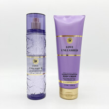 Bath & Body Works LOVE UNLEASHED Set de 2 Piezas | Incluye: Bruma de 8 oz y Crema Hidratante de 8 oz