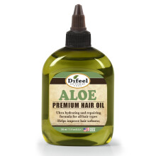 Difeel Aloe Premium Hair Oil 7.1 oz - Ultra Hydrating Aloe Vera Oil for All Hair Types