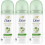 Dove Dove Advanced Care Cool Essentials Antitranspirant & Deodorant Spray 30 ml - Mini 3-Pack, 72 Std. Schutz 1